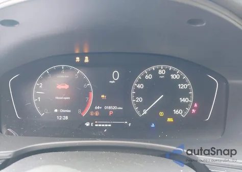 2024 Honda Civic Ex z USA, uszkodzony, nr VIN 2HGFE1F76RH302375